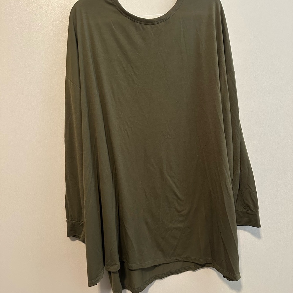 Olive Green Old Navy Activewear Women's Top